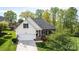 Charming home with a brick and vinyl exterior, two-car garage, and well-manicured lawn at 3837 1St Street Nw Ln, Hickory, NC 28601