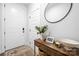 Welcoming entryway featuring a stylish console table, decorative accessories, and modern decor at 4002 Tundra Rd, Charlotte, NC 28203