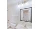 Bright bathroom with tile surround, a large mirror, and modern fixtures at 4227 Coopersdale Rd, Charlotte, NC 28273