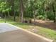 Backyard with patio and firepit at 5619 Fenway Dr, Charlotte, NC 28273