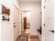 Inviting mudroom with ample storage, coat hooks, and convenient access to laundry amenities at 602 Kames Nw Ct, Conover, NC 28613