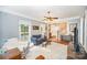 Spacious living room with natural light and comfortable seating, creating a welcoming atmosphere at 8300 Loma Linda Ln, Waxhaw, NC 28173
