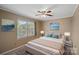Cozy bedroom featuring a comfortable bed, soft lighting, and tasteful decor at 836 Meadowlark Dr, Rock Hill, SC 29732