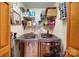 Modern laundry room equipped with stainless steel washer and dryer at 122 Roxboro Ct # 286, Mount Gilead, NC 27306