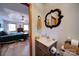 En suite bathroom with vanity, toilet, and a bedroom view at 122 Roxboro Ct # 286, Mount Gilead, NC 27306