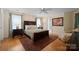 Bedroom featuring neutral walls, hardwood floors and ample natural light at 2646 N Olivers Cross Rd, Newton, NC 28658