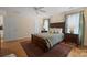 Bedroom featuring neutral walls, hardwood floors and ample natural light at 2646 N Olivers Cross Rd, Newton, NC 28658