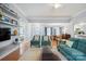 Inviting living room featuring hardwood floors, neutral paint and lots of natural light at 2646 N Olivers Cross Rd, Newton, NC 28658