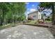 Enjoy outdoor activities on the basketball court in the large backyard at 4016 Garden Oak Dr, Indian Trail, NC 28079
