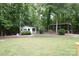 Spacious backyard features an outbuilding and carport at 432 Partridge Pl, York, SC 29745