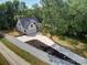 A high-angle shot exhibits the exterior of the residence at 1030 Little Cowgirl Ln, Cleveland, NC 27013
