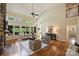 Spacious living room with high ceilings and ample natural light at 16430 New Providence Ln, Charlotte, NC 28277