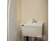 Utility sink, perfect for washing your hands after doing any chore or project at 1666 Sam Smith Rd, Fort Mill, SC 29708