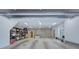 Large garage featuring shelving and a sauna at 1919 Shoreham Dr, Charlotte, NC 28211