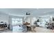 Recreation room featuring a ping pong table, desk and exercise equipment at 1919 Shoreham Dr, Charlotte, NC 28211