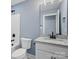 Bathroom with a new vanity, granite countertop, and bath/shower combo at 2362 Marett Blvd, Rock Hill, SC 29732