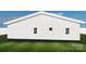 Back view of a single-story home exhibiting a minimalistic design with clean lines and simple window placements at 334 Whitner St, Rock Hill, SC 29730