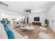 Open-concept living room showcasing a spacious area with modern furnishings and natural light at 5125 Carden Dr, Charlotte, NC 28227