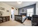 This bedroom features a dinosaur theme, a crib and a bathroom at 618 Chase Ct, Fort Mill, SC 29708