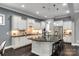 Spacious kitchen features custom cabinets, granite countertops, and stainless steel appliances at 618 Chase Ct, Fort Mill, SC 29708