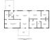 Detailed floor plan of a 1440 sqft home featuring a primary bedroom, two additional bedrooms, and a spacious living room at 8140 Karriker Rd, Kannapolis, NC 28081
