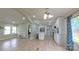 Spacious kitchen connected to the living area, offering ample counter space and modern appliances at 8140 Karriker Rd, Kannapolis, NC 28081