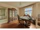 Elegant dining room featuring a chandelier and a classic china cabinet at 114 S 5Th St, Albemarle, NC 28001