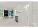 Spacious living room featuring built-in bar, a fireplace, and abundant natural light at 121 Northampton Dr, Mooresville, NC 28117