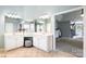Large main bathroom featuring double sinks, vanity, and a view of the main bedroom at 1210 Langdon Terrace Dr, Indian Trail, NC 28079