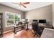 Office space with natural light and multiple work areas, perfect for a home business at 1210 Langdon Terrace Dr, Indian Trail, NC 28079