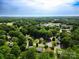 Aerial view of houses in a wooded neighborhood at 1750 Oak Valley Dr, Gastonia, NC 28054