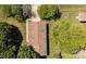 Birds eye view of the house with mature trees and well-maintained lawn at 250 Log Barn Rd, Salisbury, NC 28146