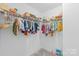 Spacious walk-in closet with ample shelving and hanging space, perfect for organization at 306 Fesperman Cir, Troutman, NC 28166
