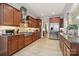 Spacious kitchen with granite countertops and stainless steel appliances at 8200 Sunset Hill Rd, Waxhaw, NC 28173