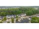Aerial view of the community showcasing well-maintained homes and lush greenery at 8313 Carob Tree Ln, Charlotte, NC 28215