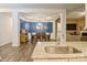 Stylish dining room featuring contemporary lighting and an open layout at 876 Hardin St # B24, Lancaster, SC 29720