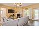 Cozy living room boasts a fireplace, natural light, and comfortable seating at 876 Hardin St # B24, Lancaster, SC 29720