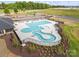 Aerial view of the community pool at 962 Herrons Ferry Rd, Rock Hill, SC 29730