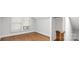 This bedroom features hardwood floors and natural light from the windows at 331 5Th Se Ave, Hickory, NC 28602