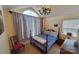 Charming bedroom with a vaulted ceiling, complemented by classic furnishings and a cozy, inviting atmosphere at 6454 Sain Milling Rd, Vale, NC 28168