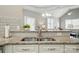 Kitchen featuring granite countertops and a stainless steel sink at 8473 Bing Cherry Dr, Denver, NC 28037
