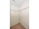 A small walk-in closet with wire shelving offers practical storage solutions at 10417 Ebbets Rd, Charlotte, NC 28273