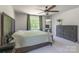 Bright bedroom with natural light, carpet, and neutral color palette at 115 Haddonsfield Dr, Mooresville, NC 28115