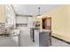 Updated kitchen with stainless steel appliances, granite counters and center island at 119 Wiley Ave, Salisbury, NC 28144