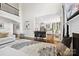 Open-concept living space with seamless flow to the kitchen and dining area at 18730 Floyd Ct, Davidson, NC 28036