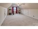 Bonus room providing open space for various exercise equipment at 2478 23Rd Ne St, Hickory, NC 28601