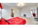 Comfortable bedroom with neutral tones, an en-suite bathroom, and ample closet space at 2810 Berry Creek Rd, Charlotte, NC 28214