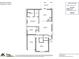 Detailed floorplan showcasing the layout of this 1452 square foot single Gathering home, with 3 bedrooms and 2 baths at 2810 Berry Creek Rd, Charlotte, NC 28214