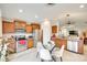 Well-equipped kitchen featuring stainless steel appliances, granite countertops, and a breakfast nook at 2810 Berry Creek Rd, Charlotte, NC 28214
