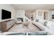 Comfortable living room with stylish furnishings, large TV, and open floor plan at 3925 Tokay Ln, Fort Mill, SC 29707